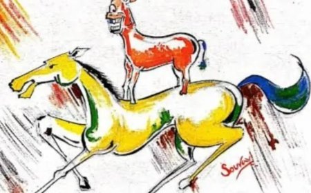 घोडे  को नही घास और गधे खा रहे है... च्यवनप्राश!