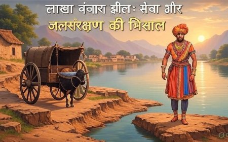 लाखा बंजारा झील: सेवा, समर्पण और जलसंरक्षण का प्रतीक