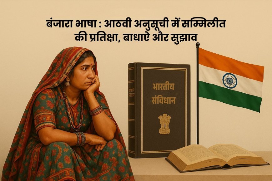 बंजारा भाषा : आठवी अनुसूची में सम्मिलीत की प्रतिक्षा, बाधाऐ और सुझाव