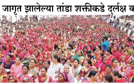 सरकारने जागृत झालेल्या तांडा शक्तीकडे दुर्लक्ष करू नये