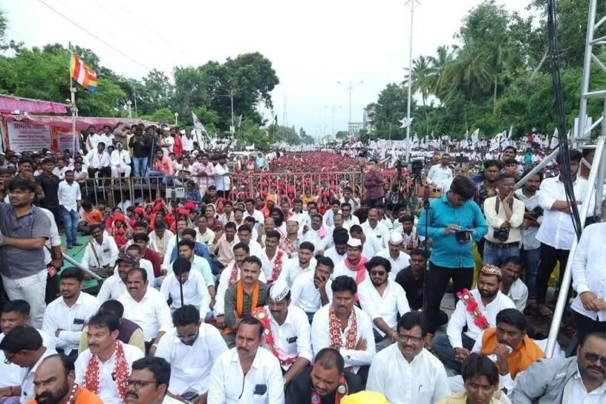 गोर बंजारा समाजाचे आमरण उपोषण मागे