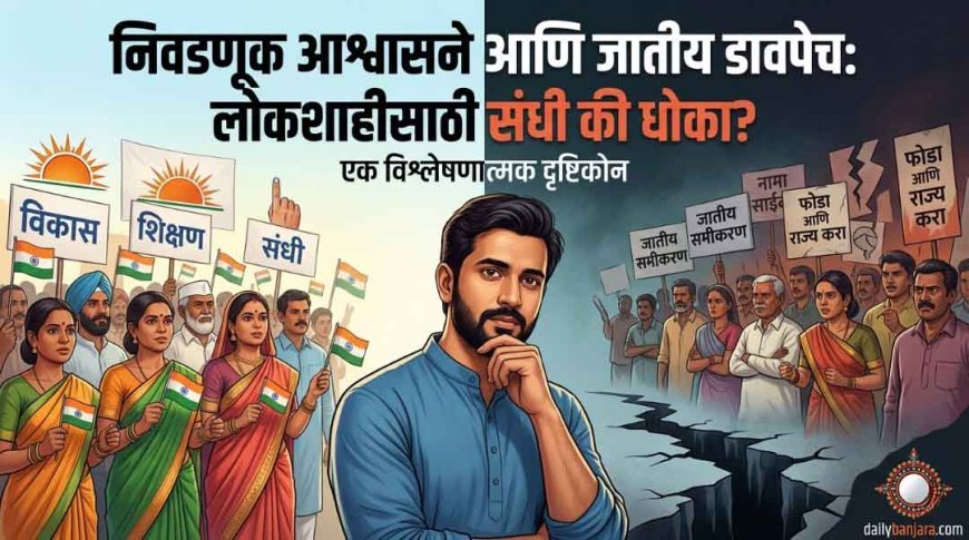 निवडणूक आश्वासने आणि जातीय डावपेच: लोकशाहीसाठी संधी की धोका?