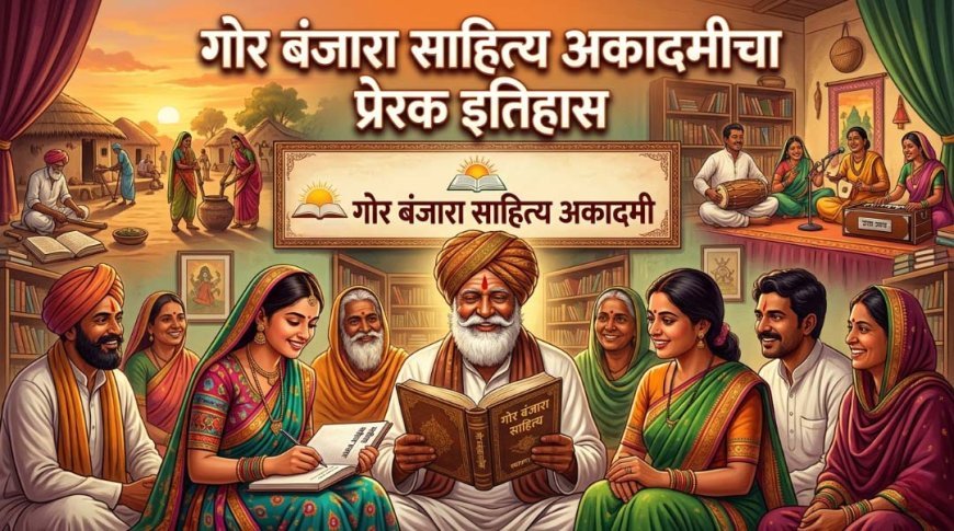 गोर बंजारा साहित्य अकादमीचा प्रेरक इतिहास - पंजाबराव चव्हाण