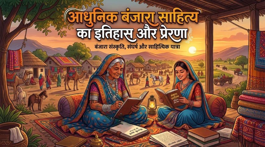 आधुनिक बंजारा साहित्य का इतिहास और प्रेरणा | Banjara Sahitya History in Hindi