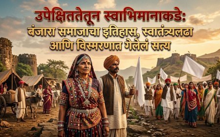 उपेक्षिततेतून स्वाभिमानाकडे: बंजारा समाजाचा इतिहास, स्वातंत्र्यलढा आणि विस्मरणात गेलेलं सत्य